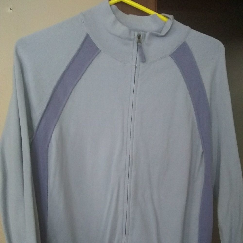 J Jill purple medium exercise jacket